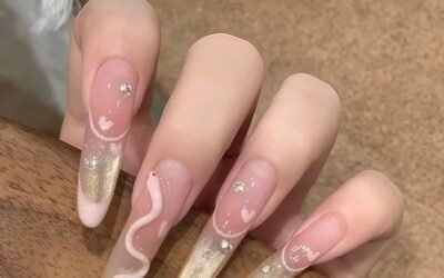 Album ảnh nail con rắn cực hot