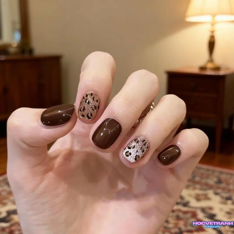 Album ảnh nail da báo miễn phí