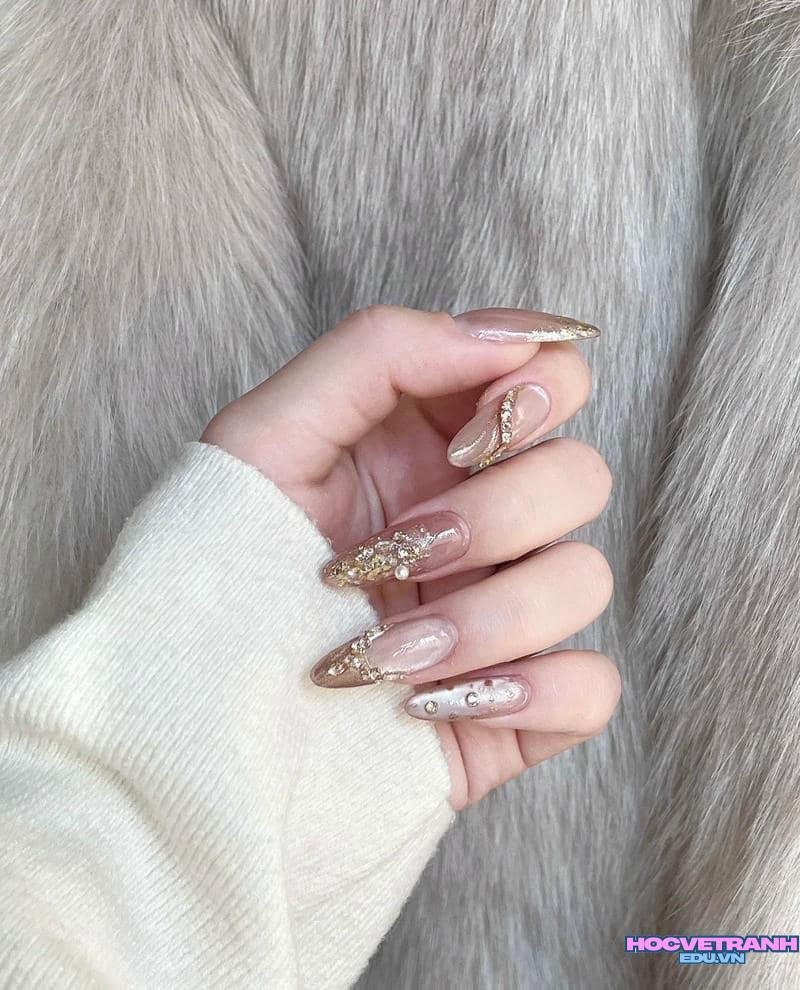 Album ảnh nail đính đá đẹp miễn phí