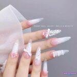 55+ mẫu nail đính nơ đẹp đơn giản dễ phối đồ cho các nàng