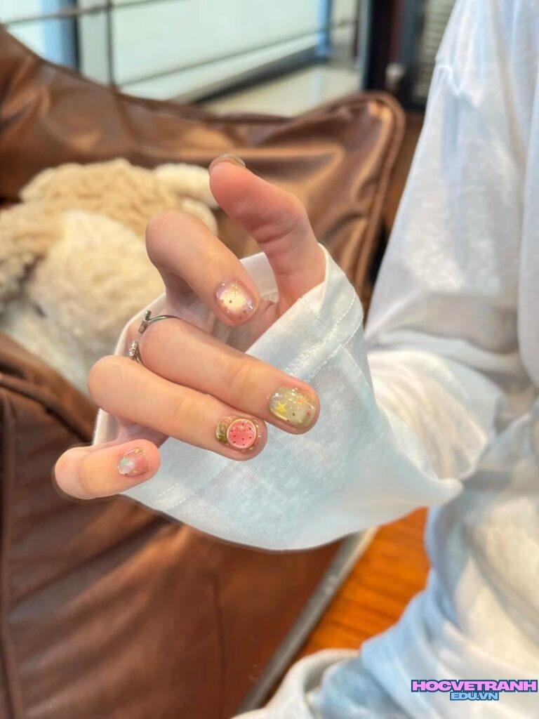 Album ảnh nail dưa hấu cực hot