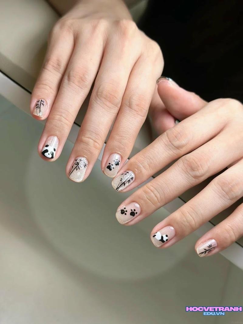Album ảnh nail gấu thu hút