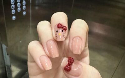 Album ảnh nail hello kitty cực hot