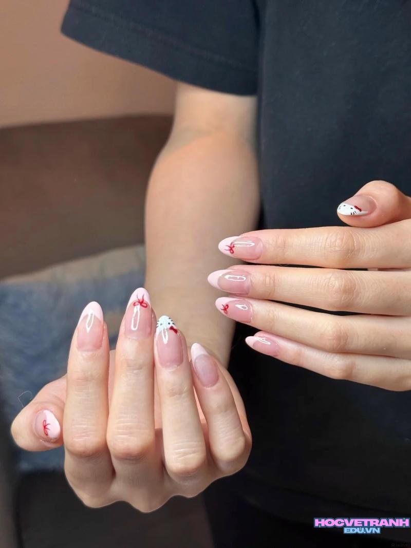 Album ảnh nail hello kitty thu hút nhất