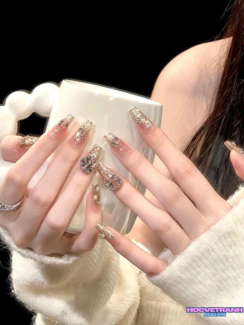Album ảnh nail kim tuyến miễn phí