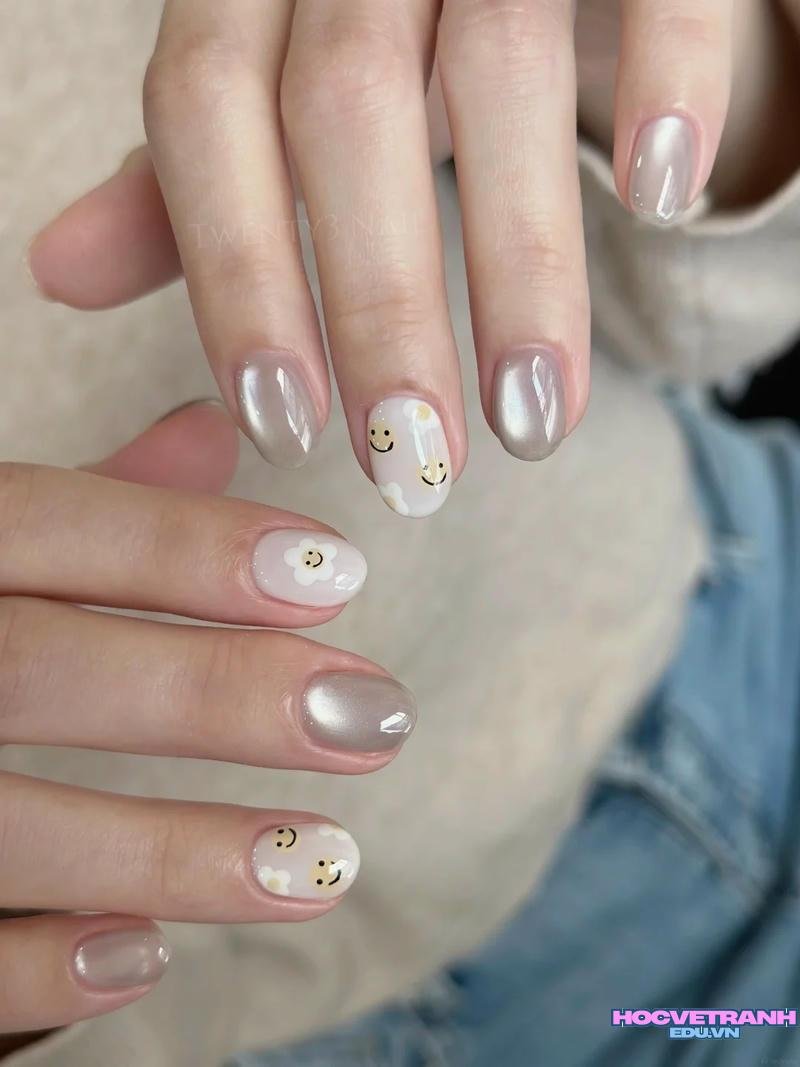 Album ảnh nail mặt cười cực hot