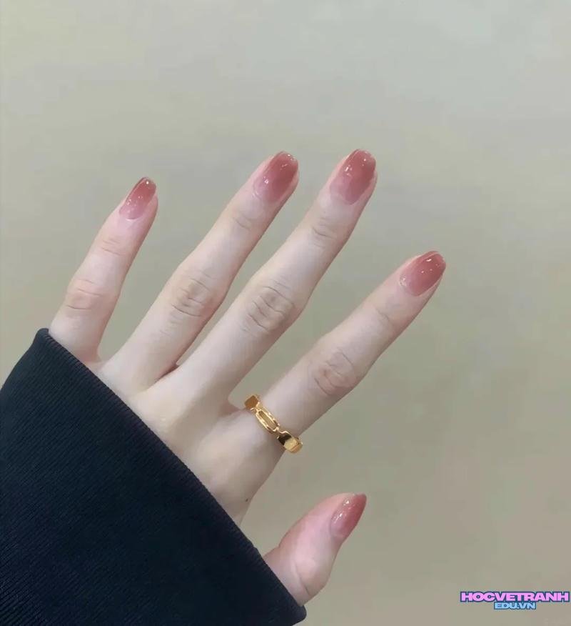 Album ảnh nail màu nude cực hot