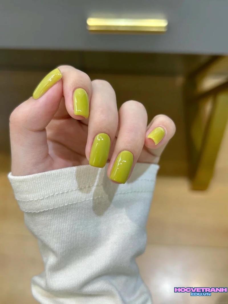 Album ảnh nail màu xanh bơ mới nhất