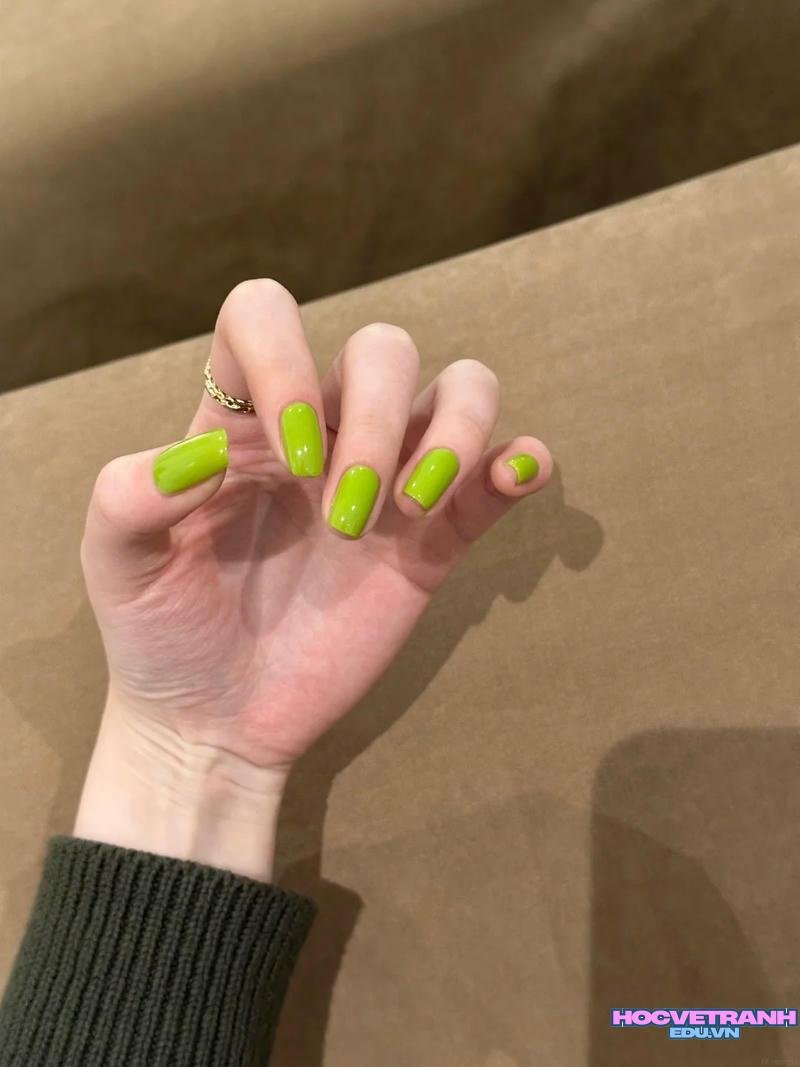 Album ảnh nail màu xanh bơ thu hút nhất