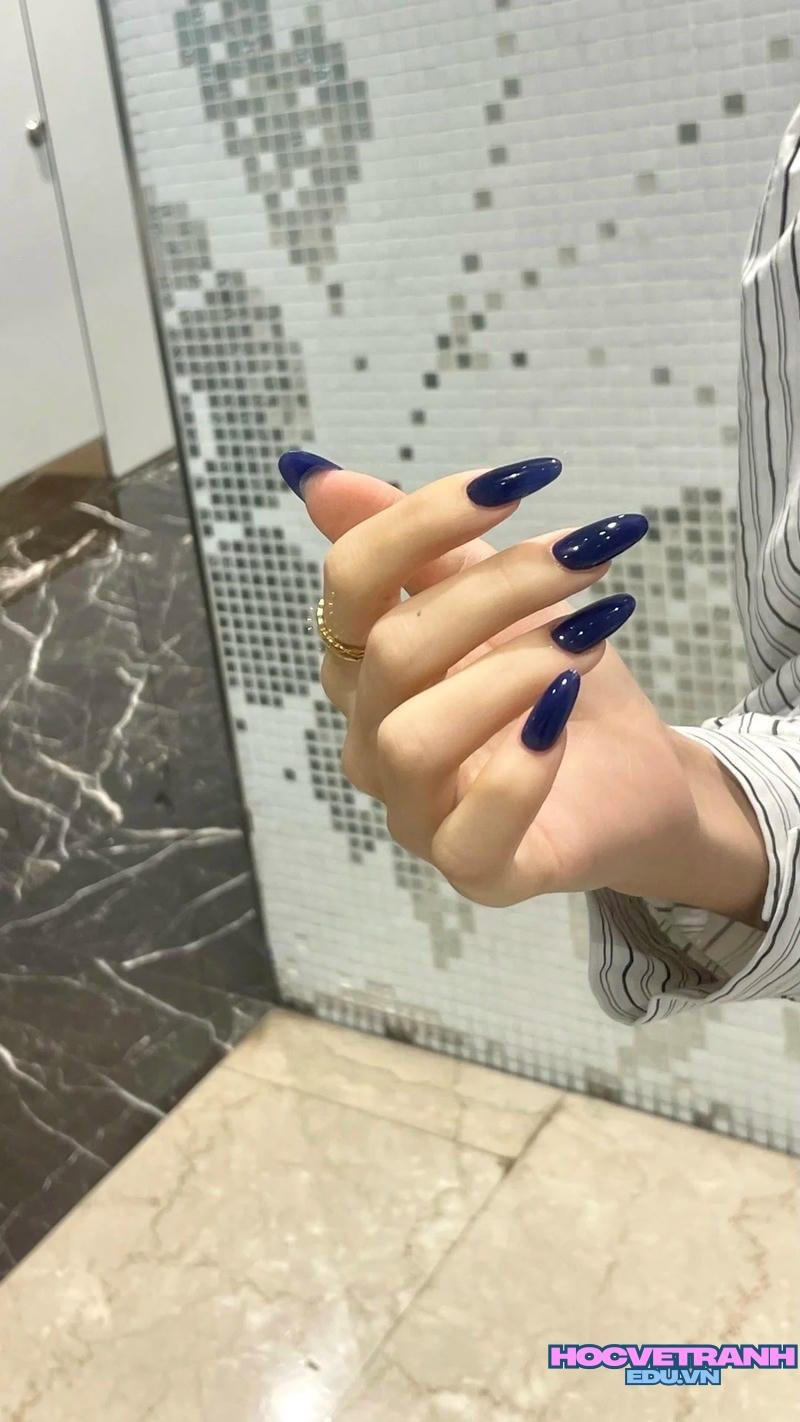 Album ảnh nail màu xanh coban thu hút nhất