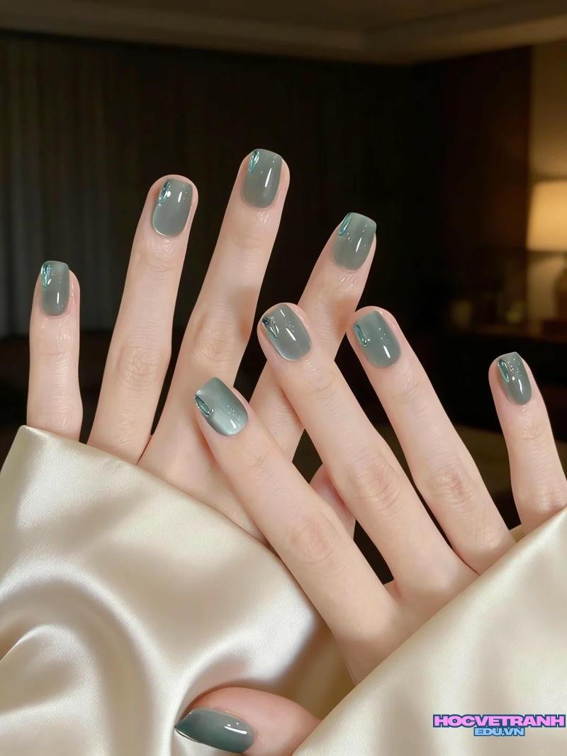 Album ảnh nail móng ngắn mới nhất