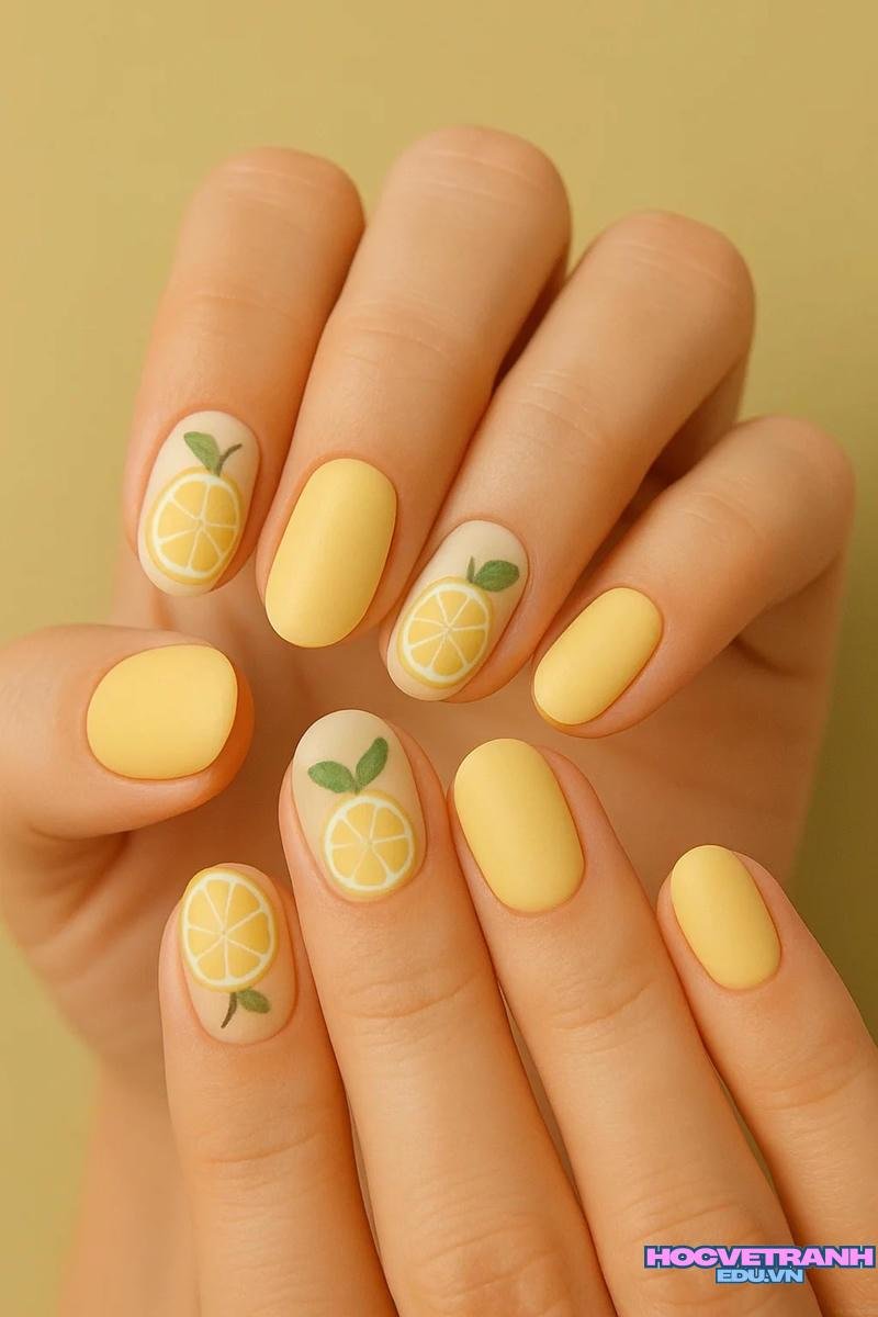 Album ảnh nail trái cây miễn phí