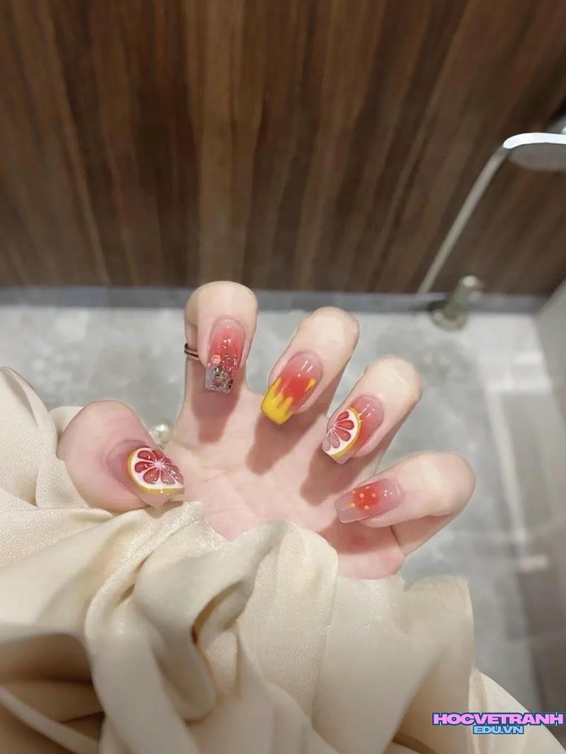 Album ảnh nail trái cây thu hút nhất