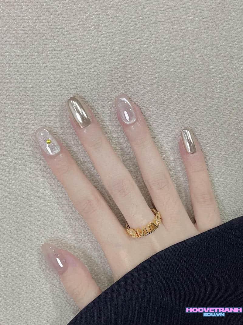 Album ảnh nail tráng gương miễn phí