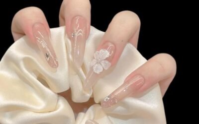 Album ảnh nail vẽ hoa cực hot