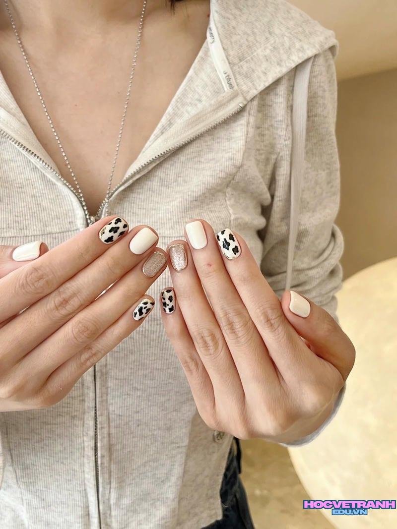 Bộ ảnh nail bò sữa mới chất lượng cao