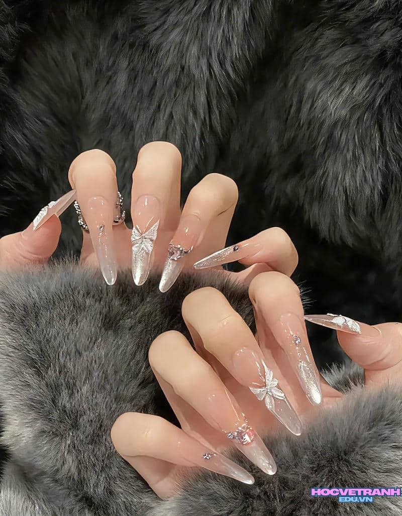 Bộ ảnh nail bướm mới chất lượng cao