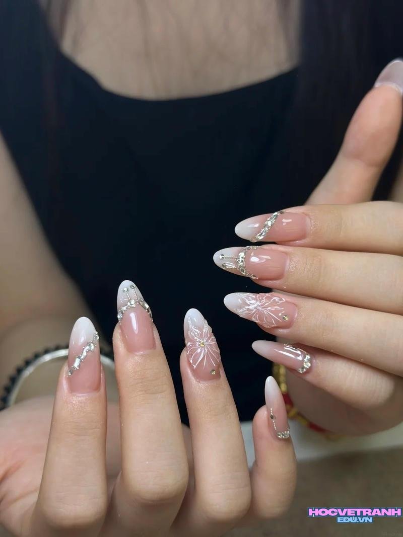 Bộ ảnh nail cô dâu mới chất lượng cao