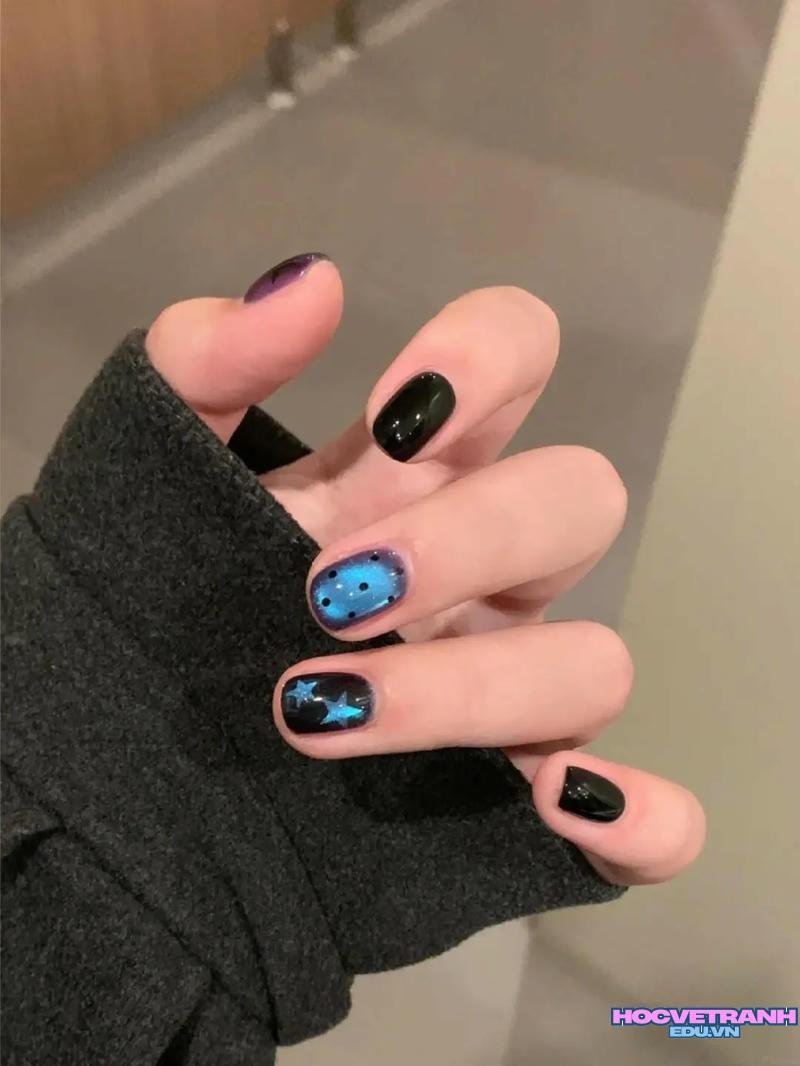 Bộ ảnh nail mắt mèo độc đáo