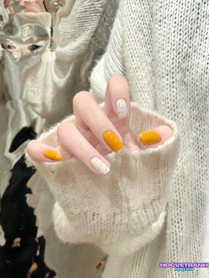 Bộ sưu tập ảnh nail 2 màu trend nhất