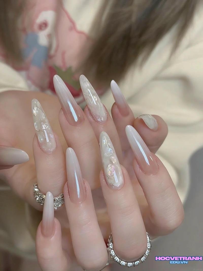 Bộ sưu tập ảnh nail ẩn xà cừ chất lượng nhất