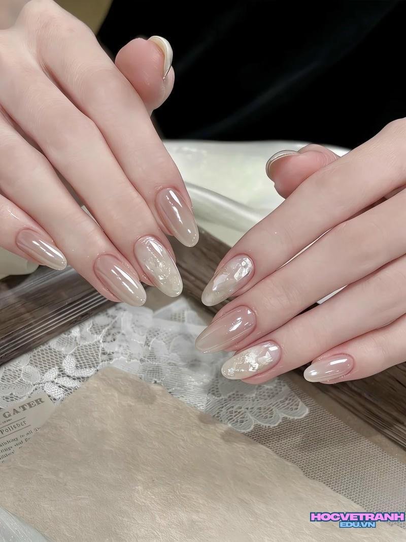 Bộ sưu tập ảnh nail ẩn xà cừ cực đẹp