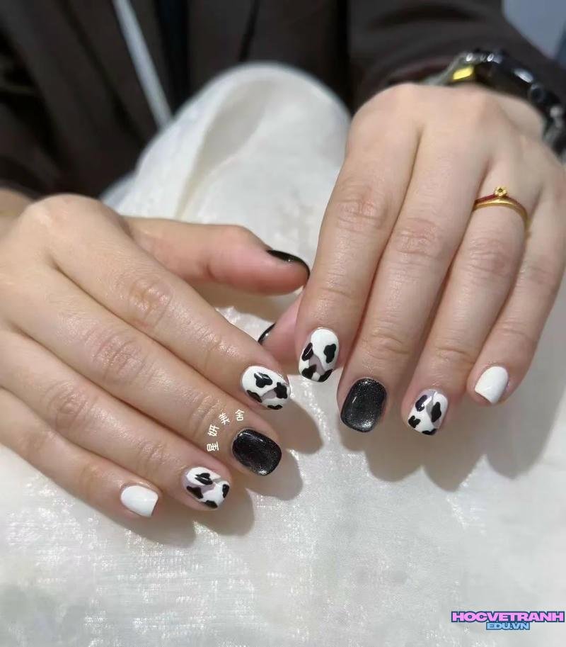Bộ sưu tập ảnh nail bò sữa chất lượng cao