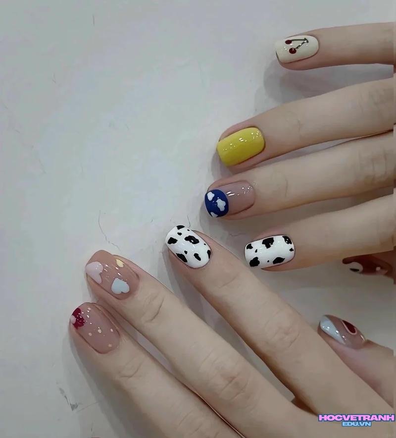 Bộ sưu tập ảnh nail bò sữa mới nhất