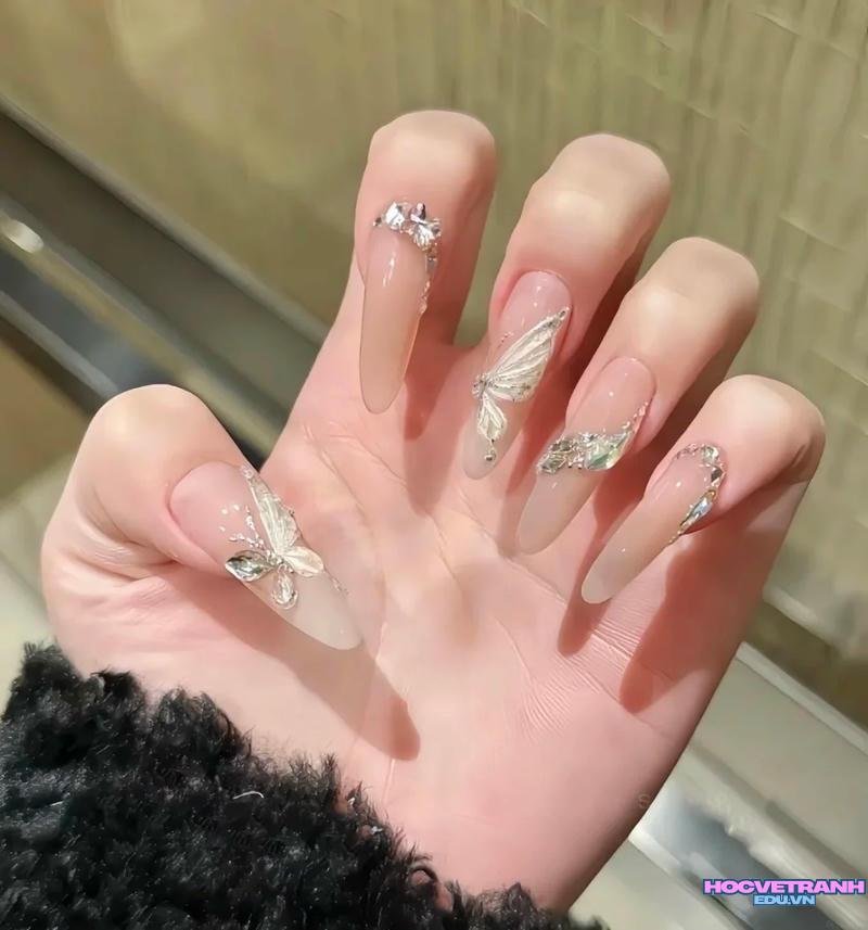 Bộ sưu tập ảnh nail bướm chất lượng nhất