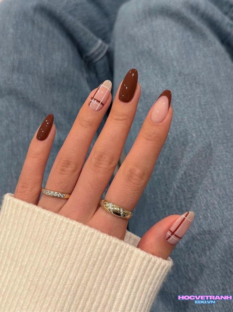 Bộ sưu tập ảnh nail caro mới nhất