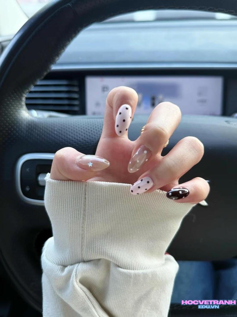 Bộ sưu tập ảnh nail chấm bi chất lượng cao