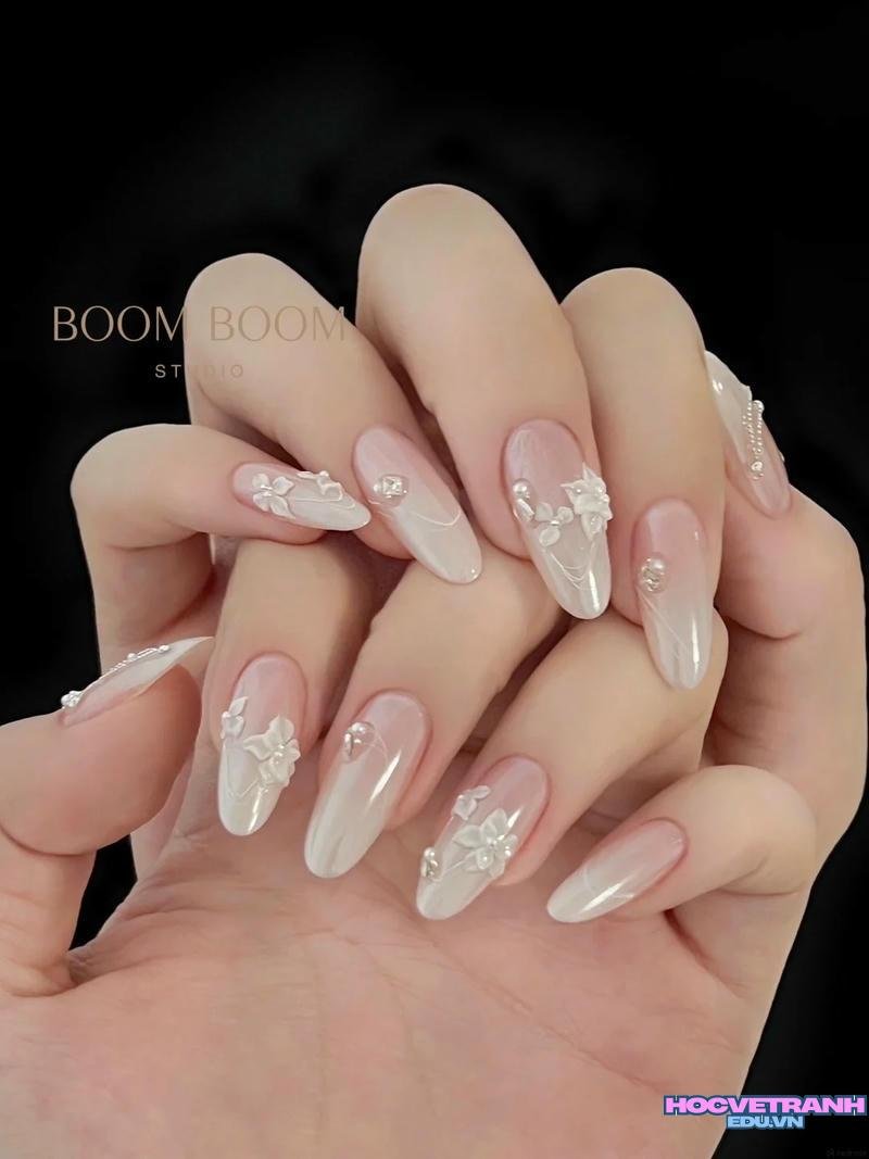 Bộ sưu tập ảnh nail cô dâu chất lượng cao