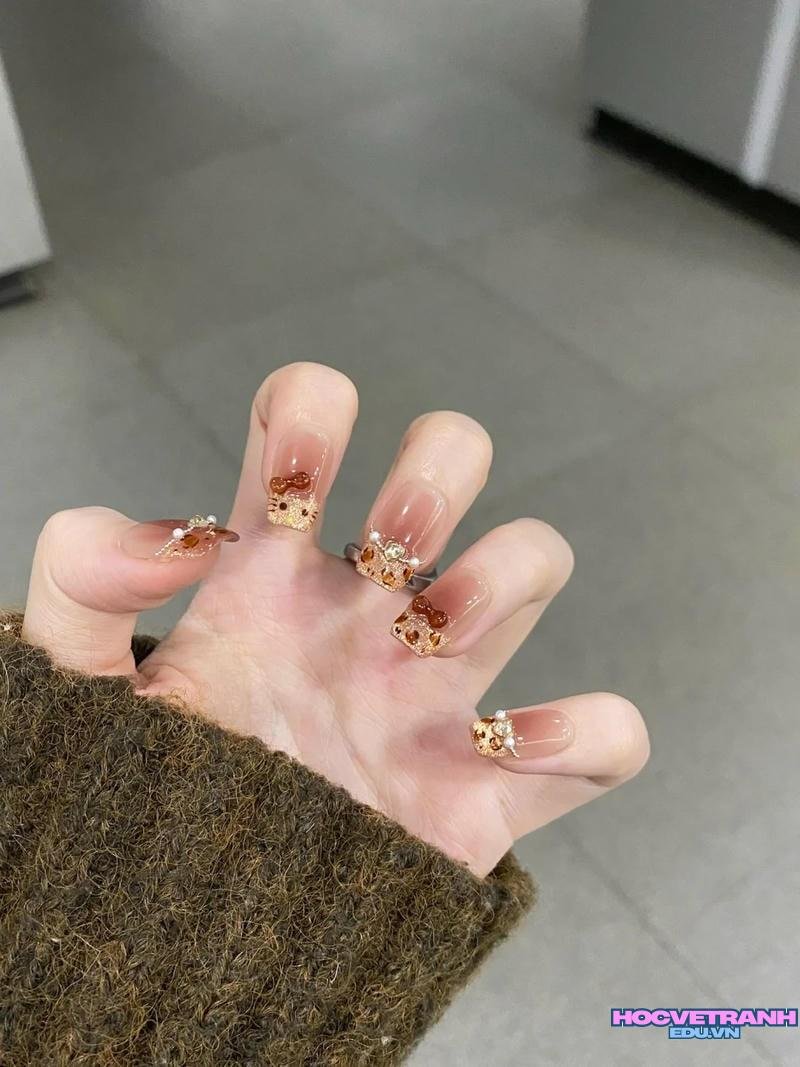 Bộ sưu tập ảnh nail con mèo mới nhất