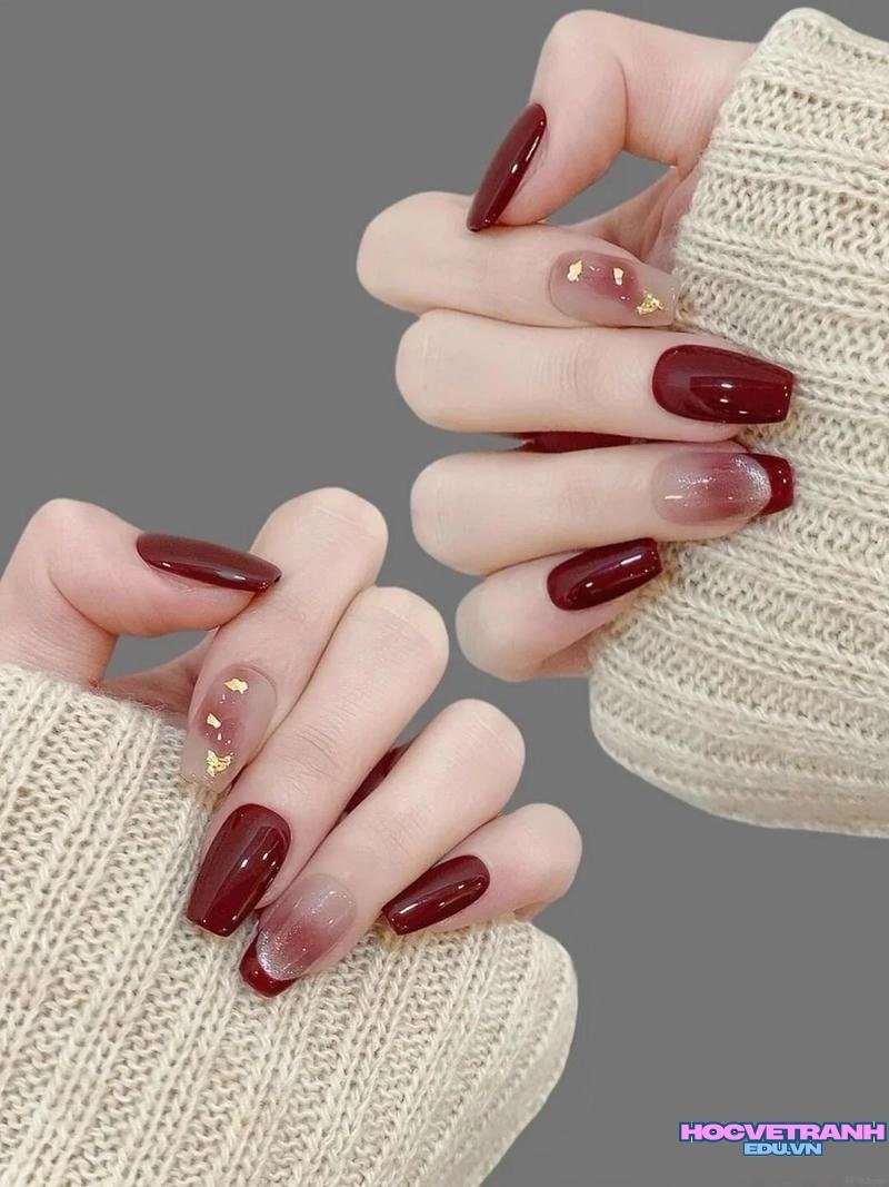 Bộ sưu tập ảnh nail đỏ đẹp mới nhất