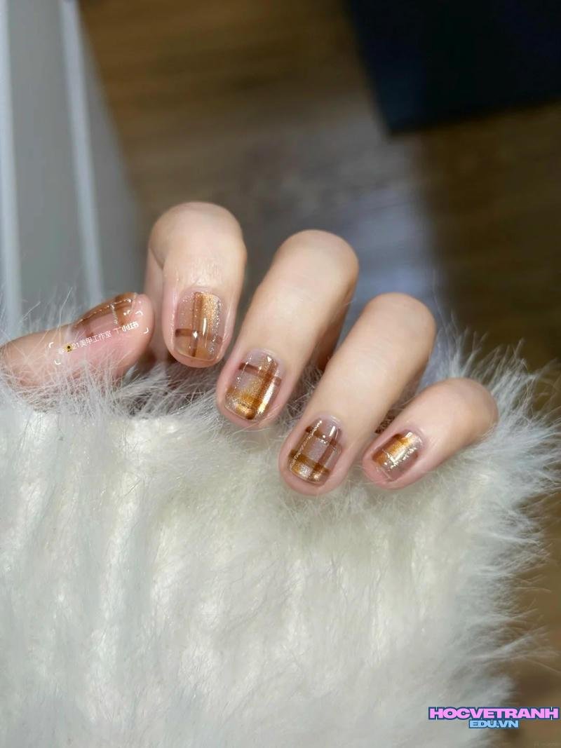Bộ sưu tập ảnh nail kẻ chất lượng nhất