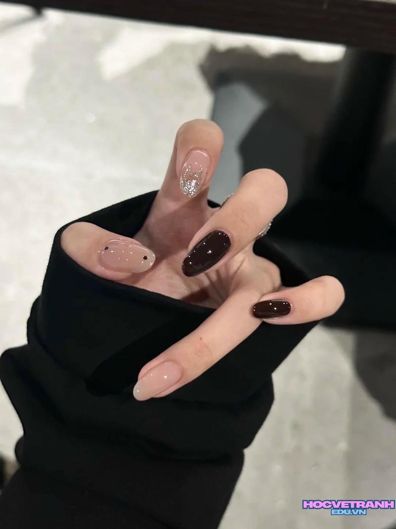Bộ sưu tập ảnh nail màu nâu trend nhất