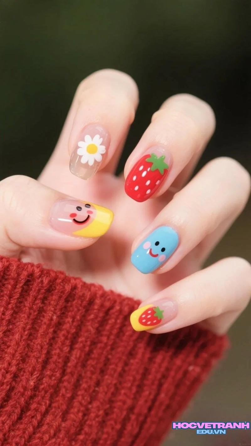 Bộ sưu tập ảnh nail trái cây chất lượng nhất