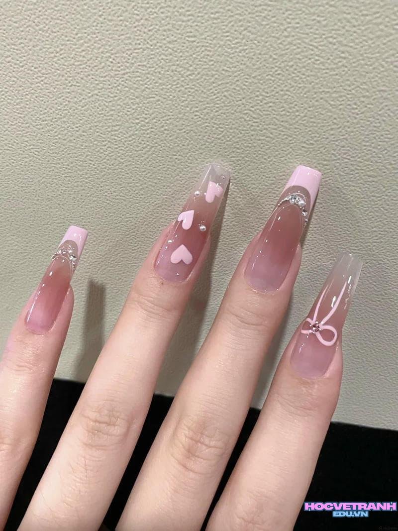 Bộ sưu tập ảnh nail trái tim chất lượng nhất