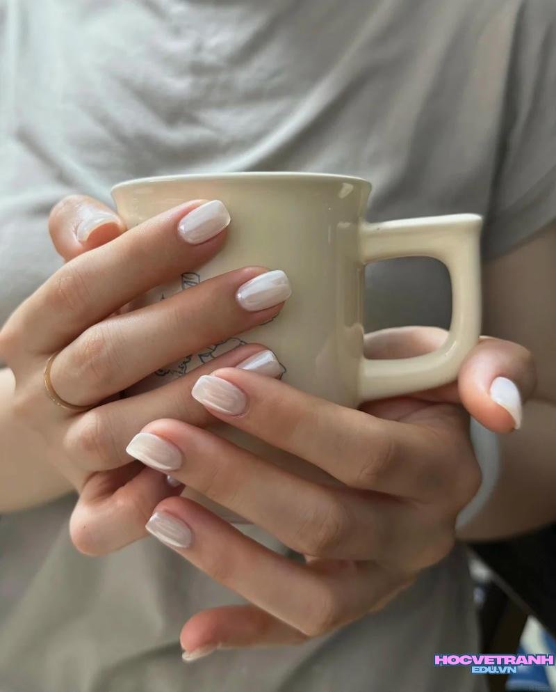 Bộ sưu tập ảnh nail trắng mới nhất