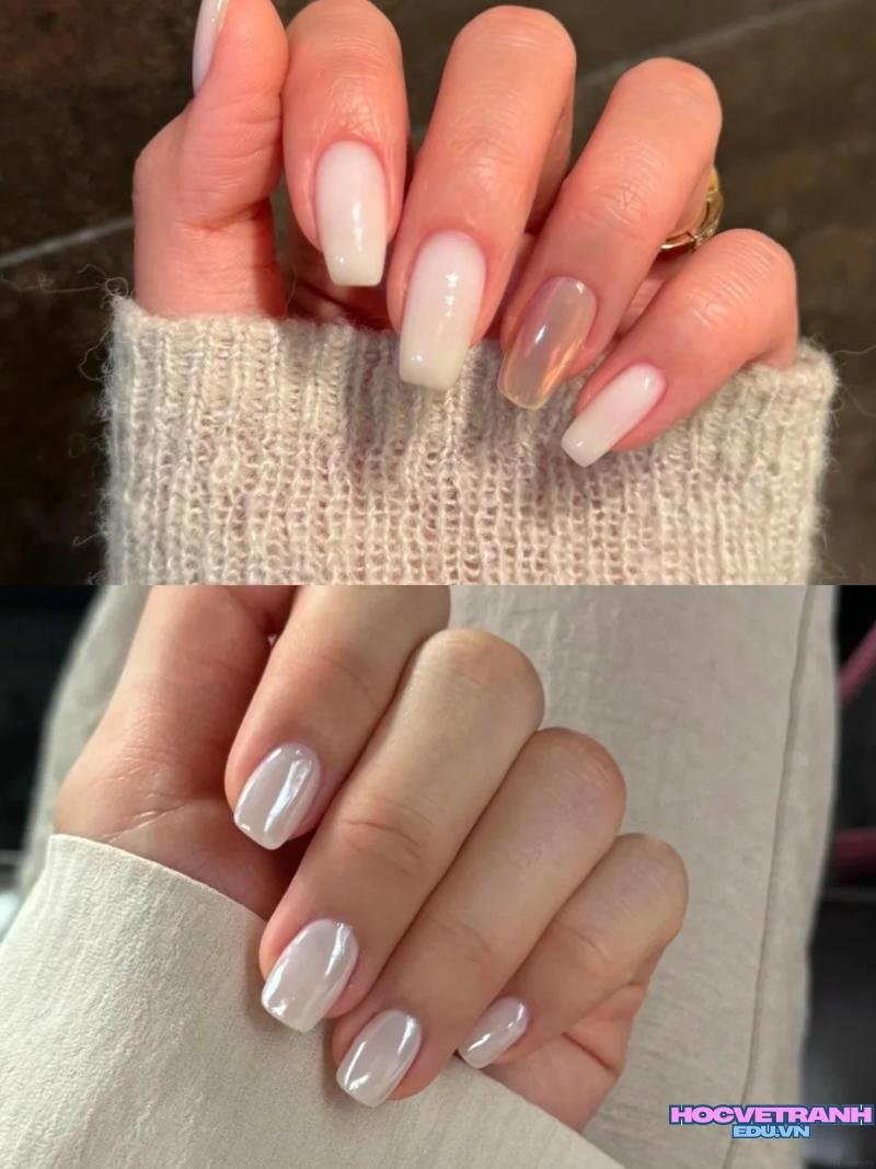 Bộ sưu tập ảnh nail trắng trend nhất