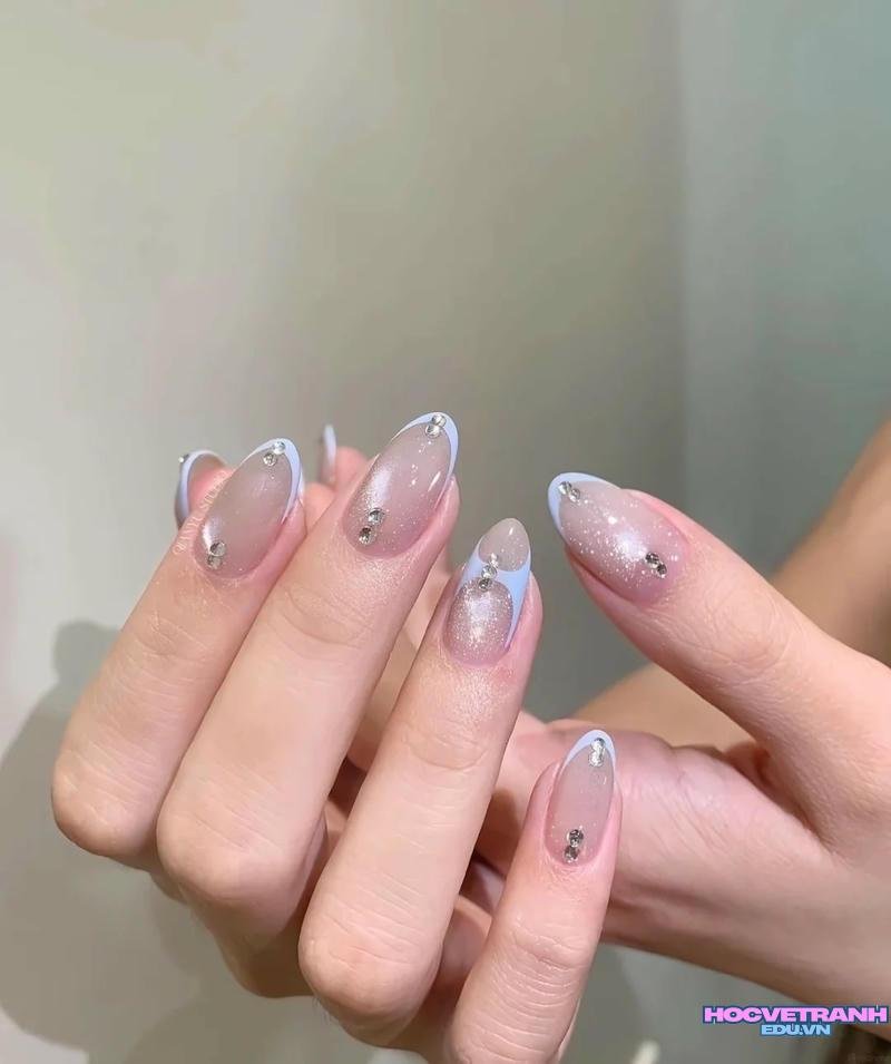 Bộ sưu tập ảnh nail xanh dương cực đẹp
