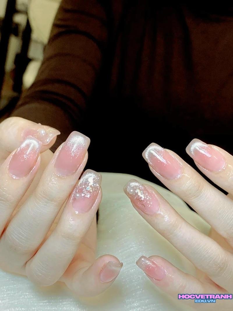 Khám phá ảnh nail ẩn xà cừ thu hút