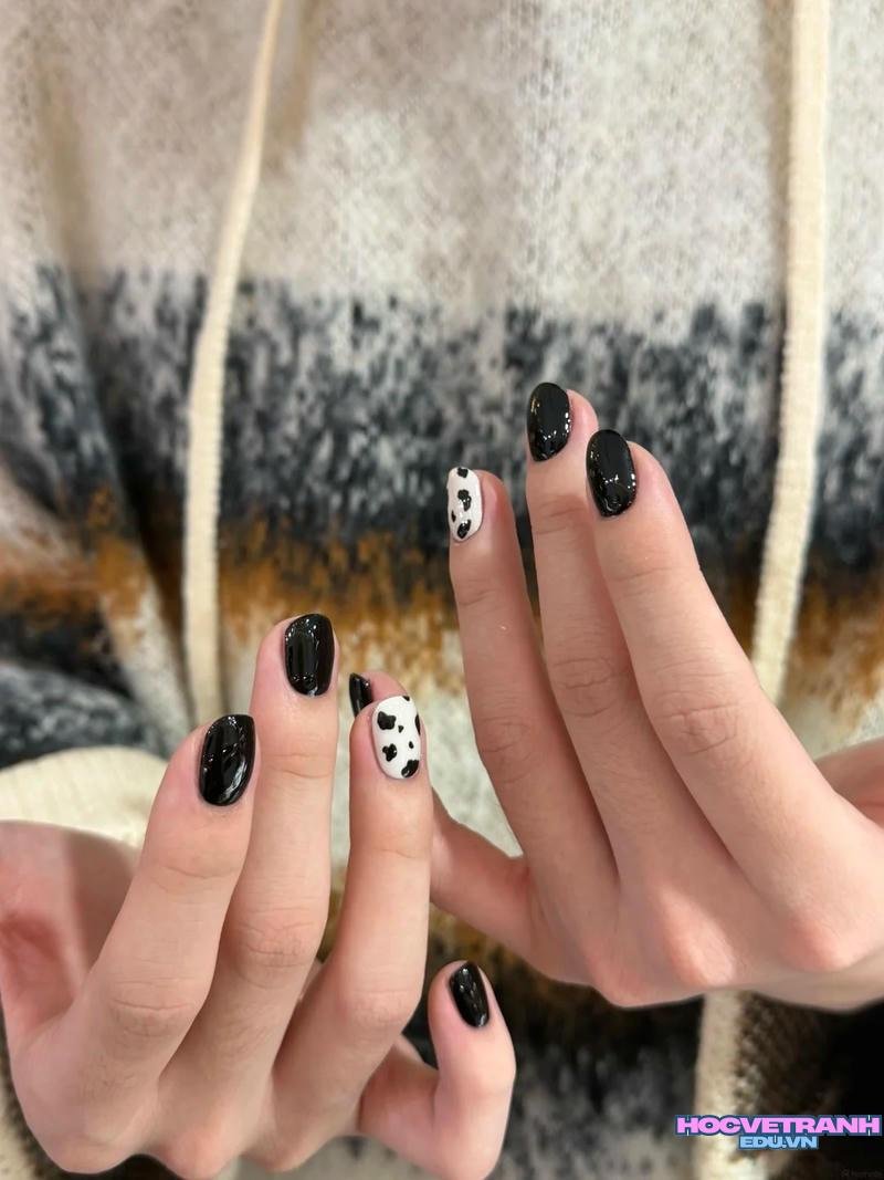 Khám phá ảnh nail bò sữa sắc nét