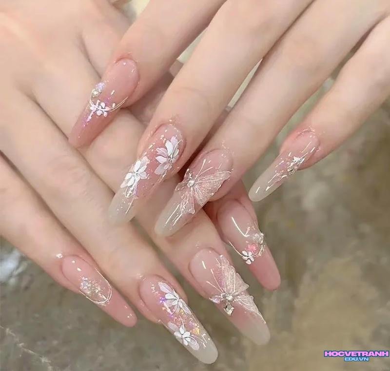 Khám phá ảnh nail bướm đẹp