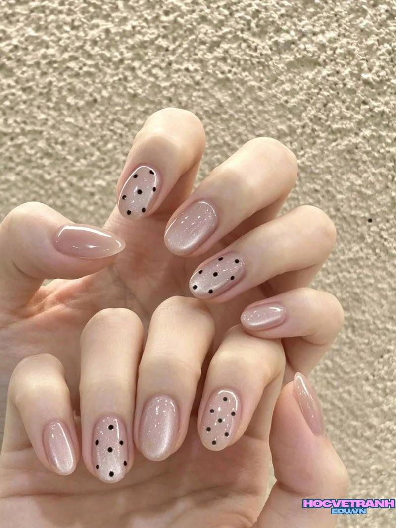 Khám phá ảnh nail chấm bi sắc nét