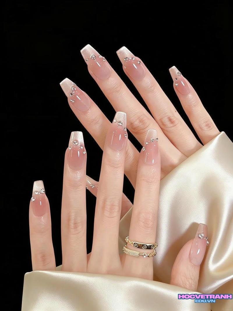 Khám phá ảnh nail cô dâu độc đáo