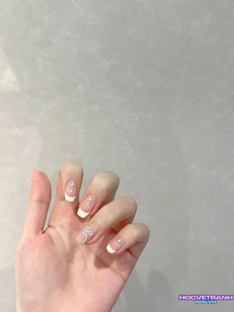 Khám phá ảnh nail đính nơ đẹp độc đáo