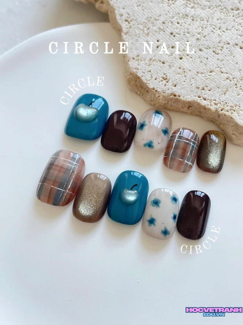 Khám phá ảnh nail kẻ độc đáo
