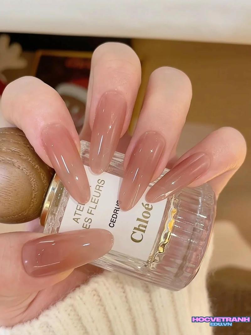 Khám phá ảnh nail màu nude đẹp nhất