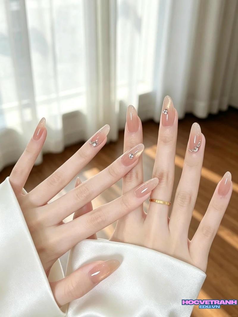 Khám phá ảnh nail nhẹ nhàng đẹp